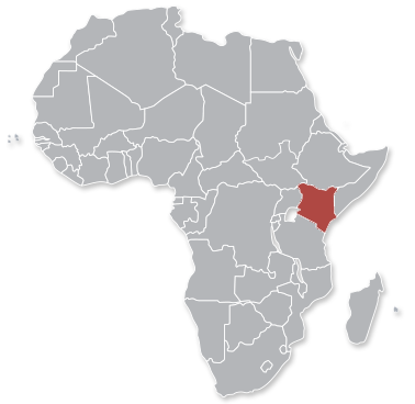 africa map kenya - Safari Kenya